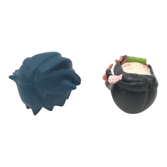 Giyu Tomioka Nezuko Kamado Demon Slayer: Kimetsu no Yaiba Mini Figurines Anime - Picture 10 of 15